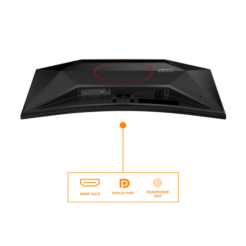 AOC C27G42ZE 27'' Curved gaming monitor, afbeelding 4