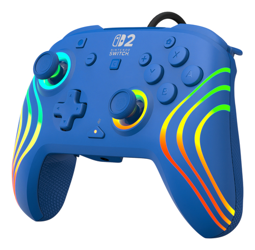 Turtle Beach Afterglow Wave Blue Wired RGB Gaming Controller. Officially Licensed for Nintendo Switch 2 – image 4