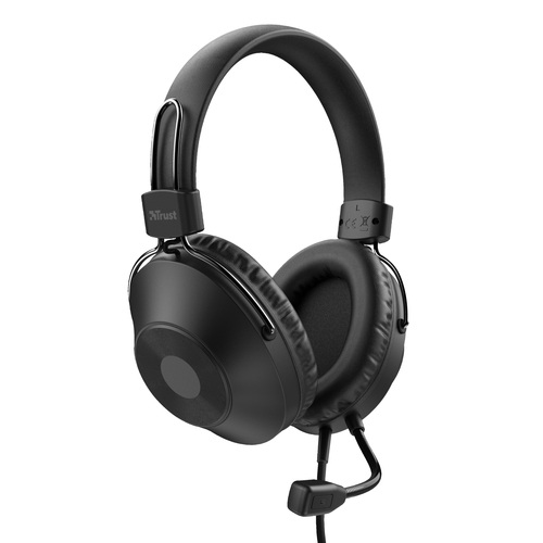 Trust Zaru Headset Wired Head-band Office/Call center USB Type-A Black – image 2