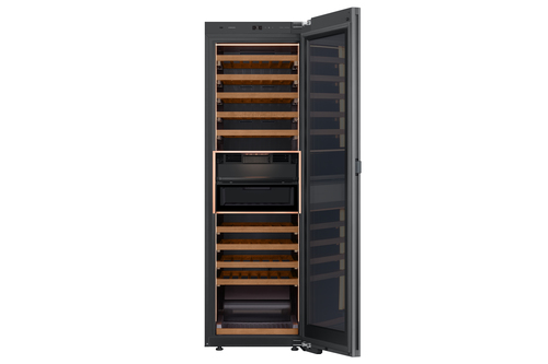 Samsung RW33B99C5TF Compressor wine cooler Freestanding Black 101 bottle(s) – image 5