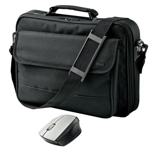 Trust Isotto 43,2 cm (17) Portfelis Juoda