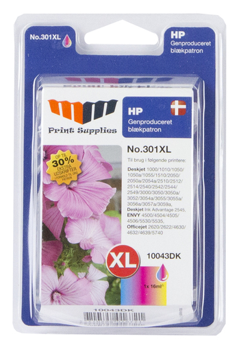 MM Color Inkjet Cartridge - Replaces HP No.301XL (CH564EE)