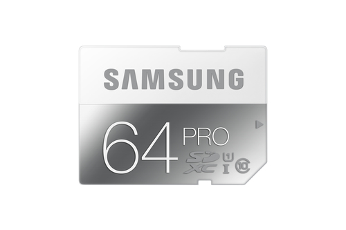 Samsung 64GB, SDXC, Pro