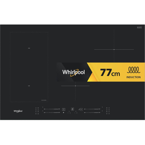 Whirlpool WL S3377 BF Черный Встроенный 77 cm Плита с зонами индукции 4 зона(ы)