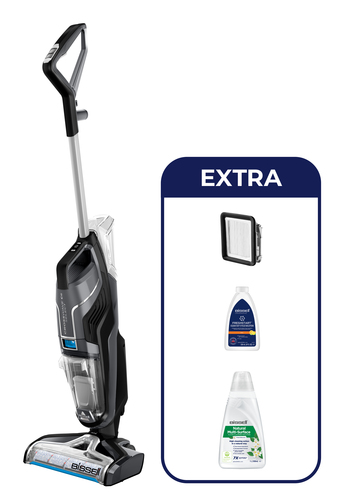 Bissell CrossWave C6 Cordless Select Вертикальный пылесос Battery Сухой и мокрый Без мешка 0 L 255 W Черный, Серый
