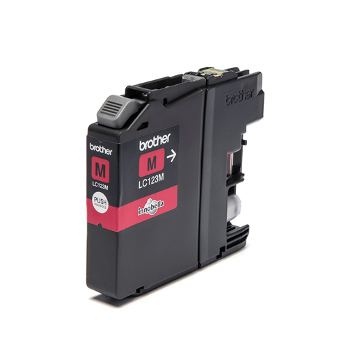Original Brother LC123M Magenta Ink Cartridge - image 2