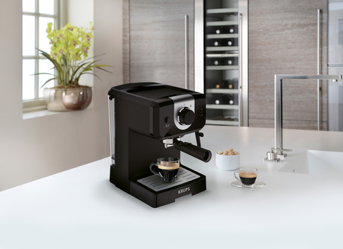 Krups XP320840 Opio Steam and Pump Coffee Machine, Black – image 7