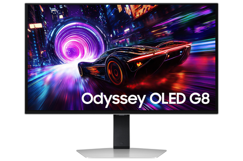 Samsung Unisex Odyssey G81SF 27" 4K Ultra HD OLED Gaming Monitor 240Hz 0.03ms in White White female - image 1