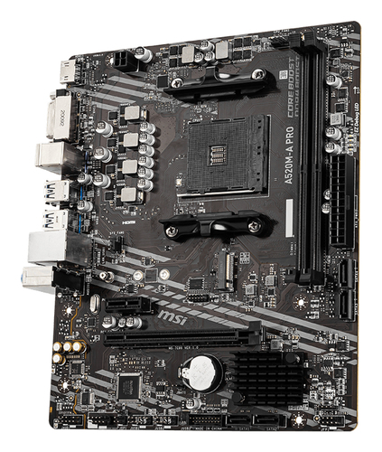 Msi Amd A520M-A Pro AM4 DDR4 micro Atx Motherboard - image 3