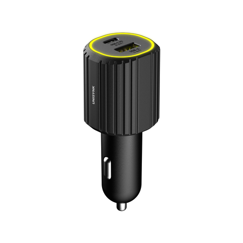 Unisynk Dual USB-C/A Car Charger – image 2