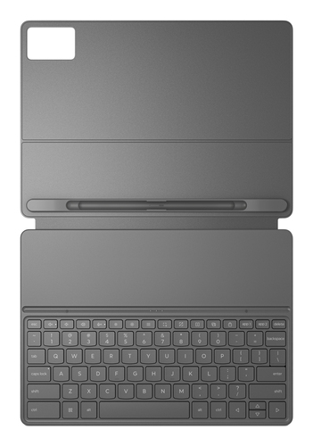Lenovo Idea Tab Plus Toetsenbord Hoes QWERTY Grijs