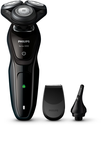 Philips SHAVER Series 5000 S5015/61 men's shaver Rotation shaver Trimmer Black