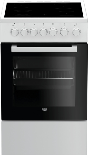 Beko FSE57110GW cooker Freestanding cooker Electric Ceramic hob White