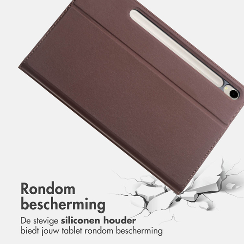 Accezz Classic Tablet Case Samsung Galaxy Tab S9 11.0 inch / S9 FE 10.9 inch - Bruin, afbeelding 6