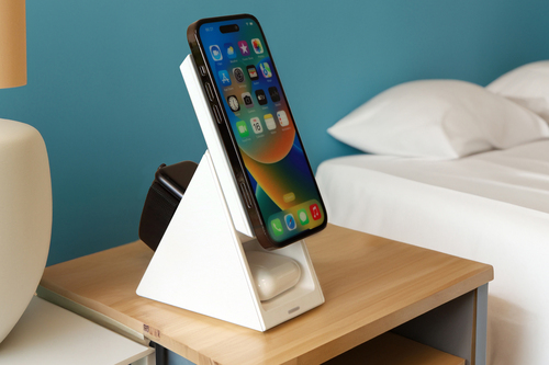 MagSafe geschikte 3-in-1 Oplader! Ontdek de Mobiparts 3-in-1 oplader - jouw ultieme laadoplossing! Geef je iPhone, AirPods en Apple Watch een, afbeelding 4