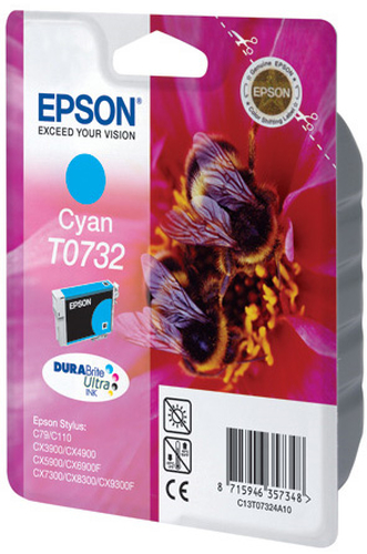 Epson T0732 Cyan Ink Cartridge