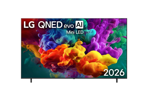 LG QNED evo AI MiniLED 75QNED86B6B 190,5 cm (75") 4K Ultra HD Smart TV Wi-Fi Черный