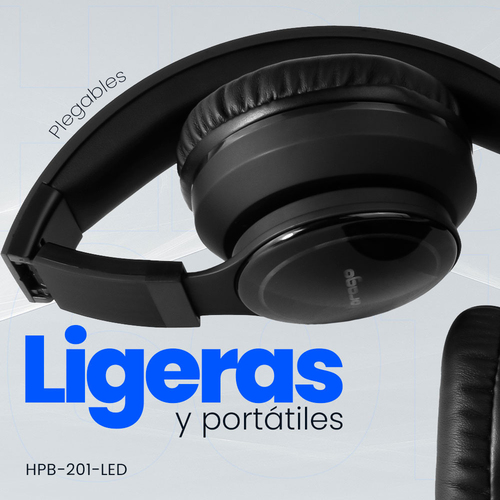 Diadema VORAGO HPB-201-LED