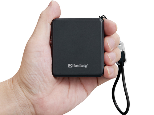 Sandberg 421-33 powerbank Lithium-Ion (Li-Ion) 5000 mAh Zwart, afbeelding 4