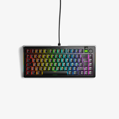 Glorious Gaming GLO-KB-GMMK3-PRO-75-PB-FOX-W-BLK-ND клавиатура Игровой USB QWERTY Северные страны Черный