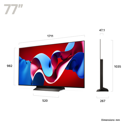 LG OLED77C44LA.AEK TV – image 2