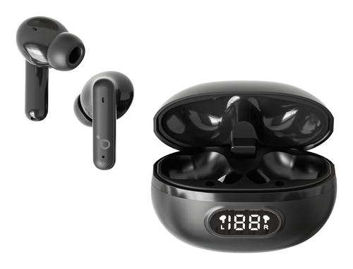 IOPLEE IOPTWSENC4MICK headphones/headset True Wireless Stereo (TWS) In-ear Calls/Music Bluetooth Black – image 4