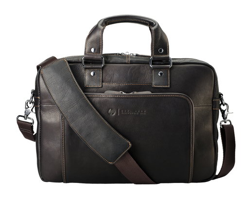 HP Elite Top Load Colombian Leather Case – image 1