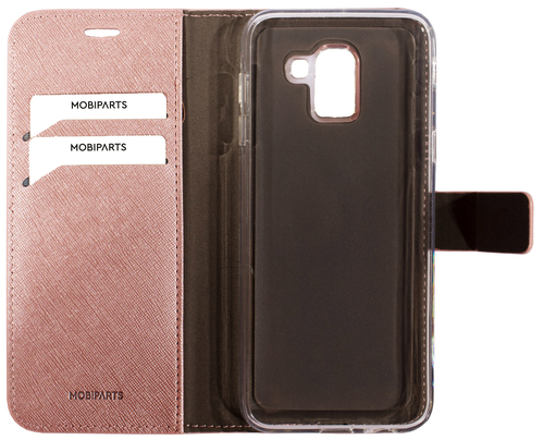 Mobiparts Saffiano Wallet Case Samsung Galaxy J6 (2018) - Smartphonehoesje, afbeelding 3