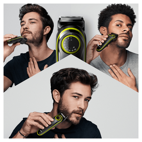 Braun Beard Trimmer BT3241 Men Trimmer & Hair Clipper, 39 Length Settings, Black/VoltGreen – image 9