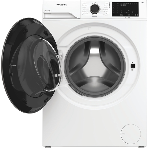 Hotpoint Fabric Care Hbca 123 Care UK 12kg Washing Machine with 1400 rpm - White - A Rated, White - image 3
