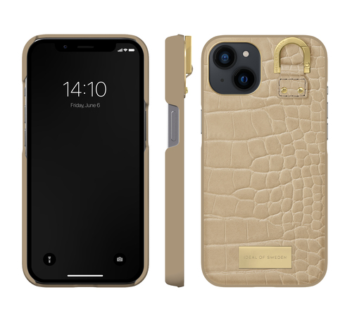iDeal of Sweden Atelier Case iPhone 13 Warm Beige Croco – image 2