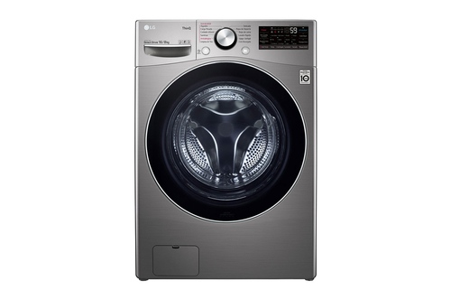 LG WD16SG2S6 washer dryer Freestanding Front-load Silver