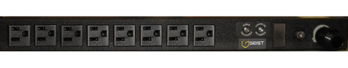 Vertiv VSSLN084-101S15 power distribution unit (PDU) 8 AC outlet(s) 0U Black