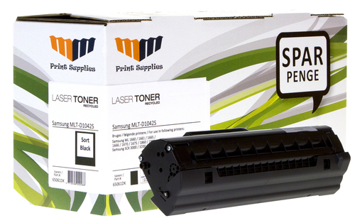 MM Black Laser Toner - Samsung MLT-D1042S - For Samsung ML 16xx / 1865 / SCX 3xxx series – image 1