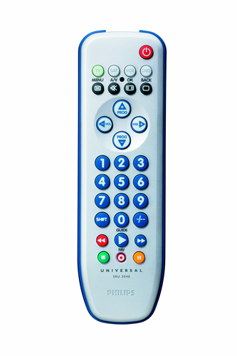 Philips SRU3040NC/05 télécommande IR Wireless DVD/Blu-ray, SAT, TV, VCR Appuyez sur les boutons 0