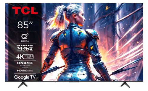 TCL 85C75B TV 2.16 m (85") 4K Ultra HD Smart TV Wi-Fi Titanium 450 cd/m² – image 1