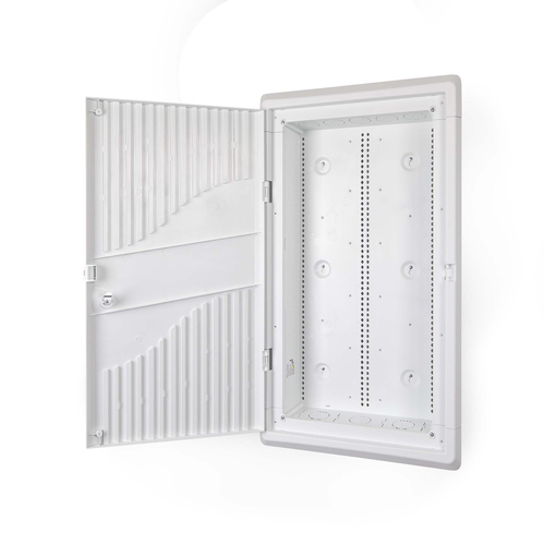 28-INCH WALL-MOUNT MEDIA ENCLOSURE, CABLE MANAGEMENT BOX FOR NETWORK DISTRIBUTIO