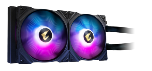 GIGABYTE AORUS WATERFORCE X 280 Процессор All-in-one liquid cooler Черный 1 шт