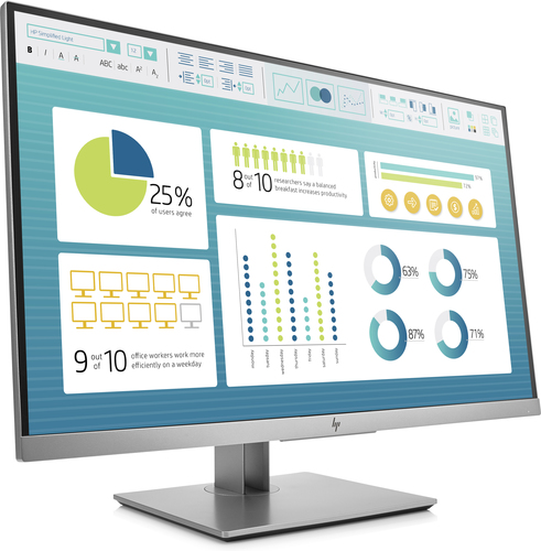HP EliteDisplay E273 + B300 PC Mounting Bracket – image 2