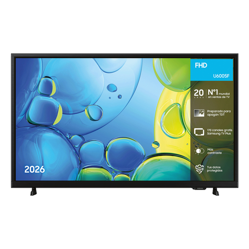 Samsung TU32F6005FK 81.3 cm (32") Full HD Smart TV Wi-Fi Black