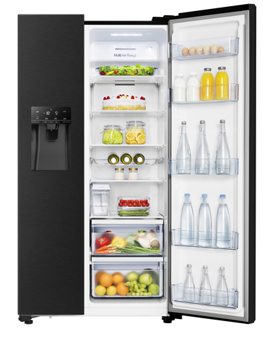Hisense RS694N4TFF side-by-side refrigerator Freestanding – image 5