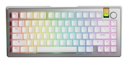 Glorious GMMK 3 PRO Hall Effect 75% Prebuilt Draadloos Zilver Toetsenbord, afbeelding 2