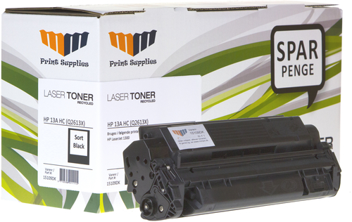 MM Black Laser Toner - HP 13A (Q2613A) High capacity - For HP LaserJet – image 2