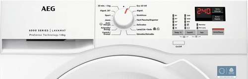 AEG LFA6K8241C lavadora Carga frontal 8 kg 1151 RPM Blanco