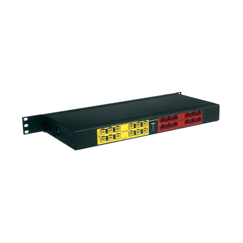Middle Atlantic PD-DC-300-12-24V power distribution unit (PDU) Black