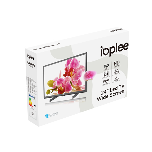 IOPLEE IOP24HG5 TV 61 cm (24") HD Grey 130 cd/m² – image 3