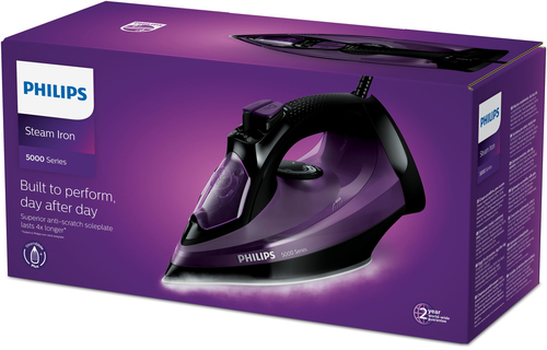 Philips 5000 series DST5041/30 iron Steam iron SteamGlide Plus soleplate – image 5