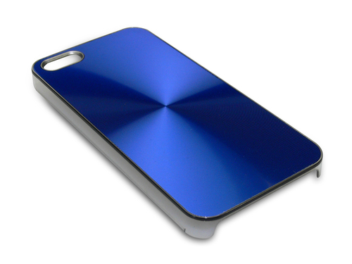 Sandberg Cover iPh 5/5S Alu Circle Blue