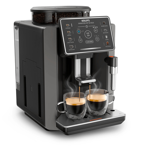 Krups Sensation Hot & Cold EA913H Zwart, afbeelding 3