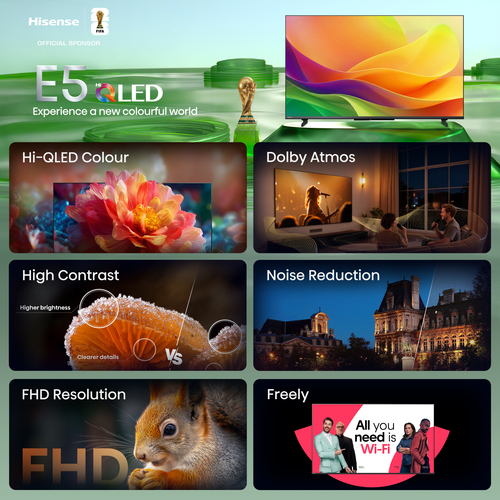 Hisense 50E5STUK TV 127 cm (50") Full HD Smart TV Wi-Fi Black – image 3